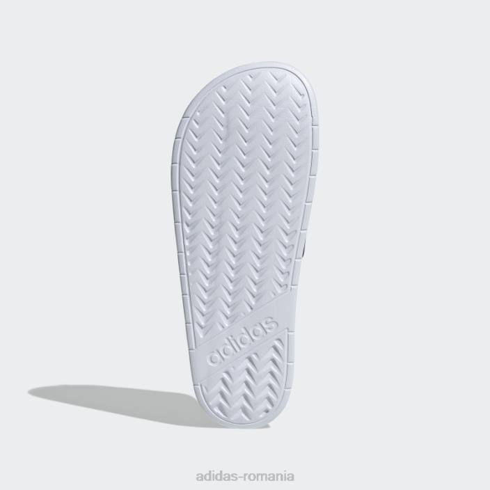 Adidas diapozitive negre adilette tnd bărbați alb negru 2JBN20032
