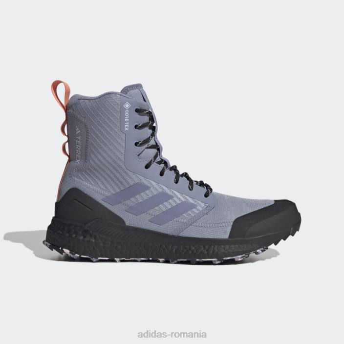 Adidas argintiu violet terrex free hiker xploric gore-tex parley pantofi adidas bărbați violet argintiu/negru 2JBN20049