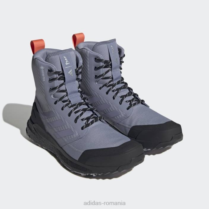 Adidas argintiu violet terrex free hiker xploric gore-tex parley pantofi adidas bărbați violet argintiu/negru 2JBN20049