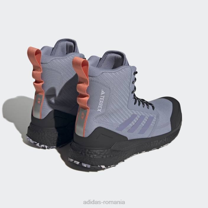 Adidas argintiu violet terrex free hiker xploric gore-tex parley pantofi adidas bărbați violet argintiu/negru 2JBN20049