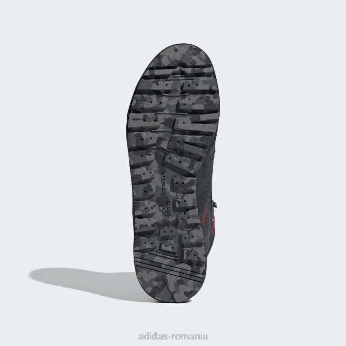 Adidas black terrex snowpitch cold.rdy cizme de drumeție bărbați negru/stacojiu 2JBN20050