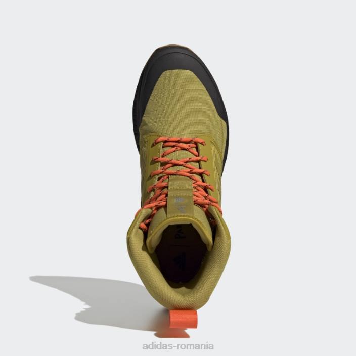 Adidas cizme terrex free hiker xpl gore-tex olive bărbați măsline/portocaliu/negru 2JBN20048