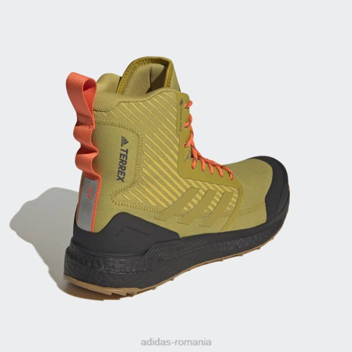 Adidas cizme terrex free hiker xpl gore-tex olive bărbați măsline/portocaliu/negru 2JBN20048