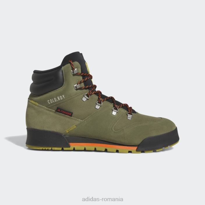 Adidas terrex snowpitch cold.rdy cizme de drumeție olive bărbați măsliniu/negru 2JBN20047