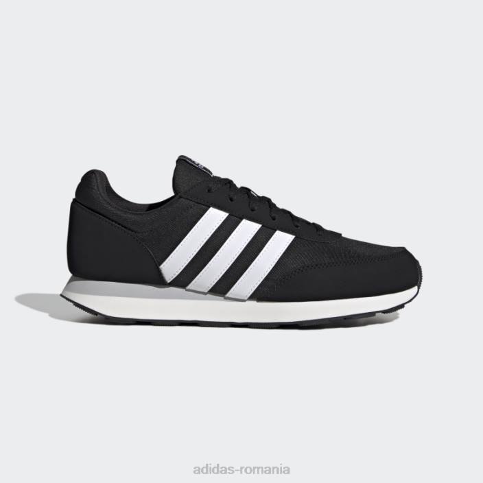 Adidas alb run anii 60 3.0 pantofi moda bărbați alb negru 2JBN247