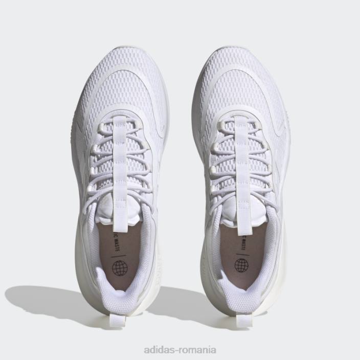 Adidas alphabounce+ sustainable bounce pantofi albi bărbați alb 2JBN4048