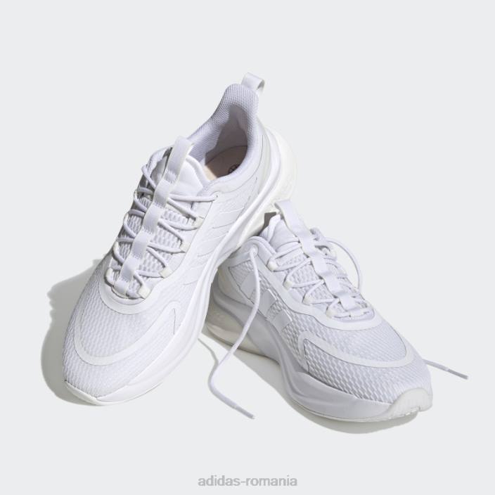 Adidas alphabounce+ sustainable bounce pantofi albi bărbați alb 2JBN4048