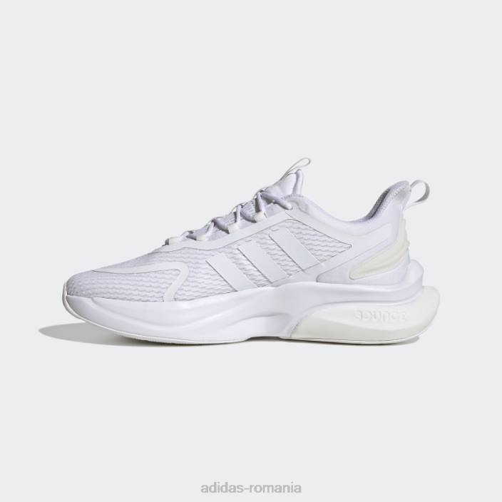 Adidas alphabounce+ sustainable bounce pantofi albi bărbați alb 2JBN4048