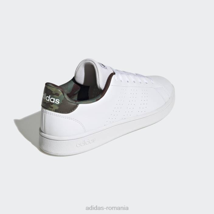 Adidas avantaje base court pantofi lifestyle alb bărbați alb negru 2JBN212