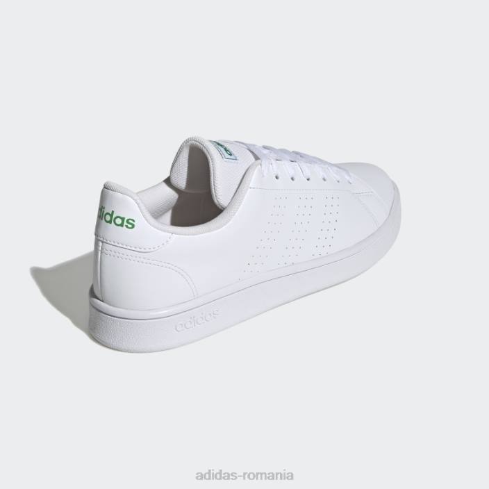 Adidas avantaje base court pantofi lifestyle verzi bărbați alb/verde 2JBN391