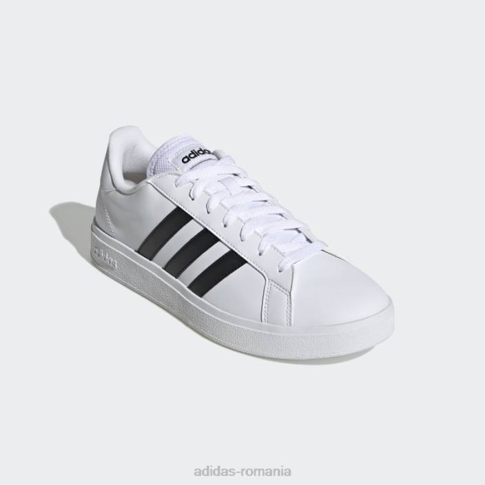 Adidas grand court td lifestyle court pantofi casual negri fierbinți bărbați alb negru 2JBN149