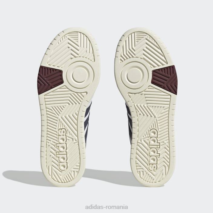 Adidas hoops 3.0 low classic vintage pantofi alb adidas bărbați alb/marinier/rosu 2JBN4032