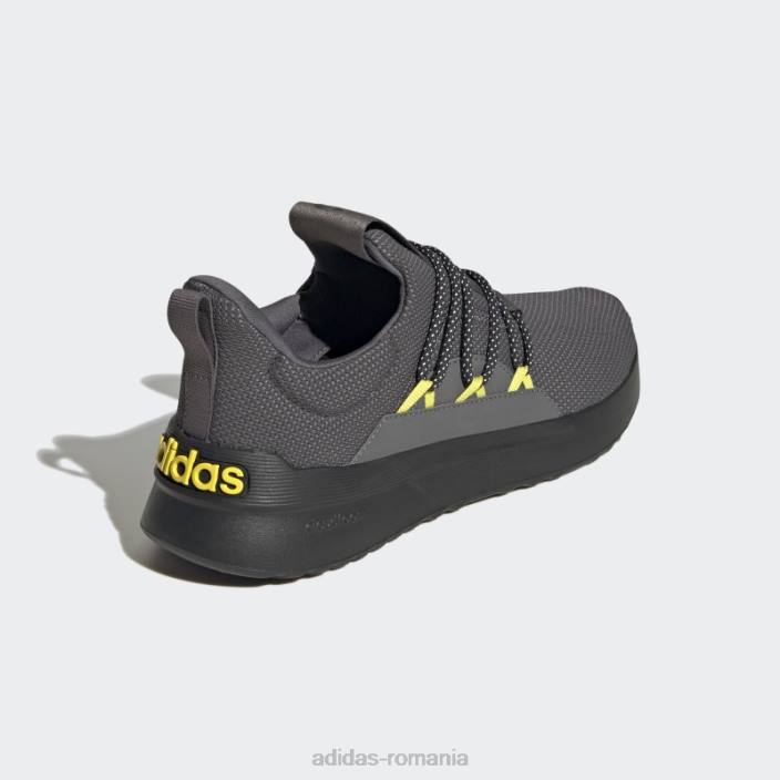 Adidas lite racer adapt 4.0 cloudfoam pantofi slip-on gri adidas bărbați gri/negru 2JBN4482