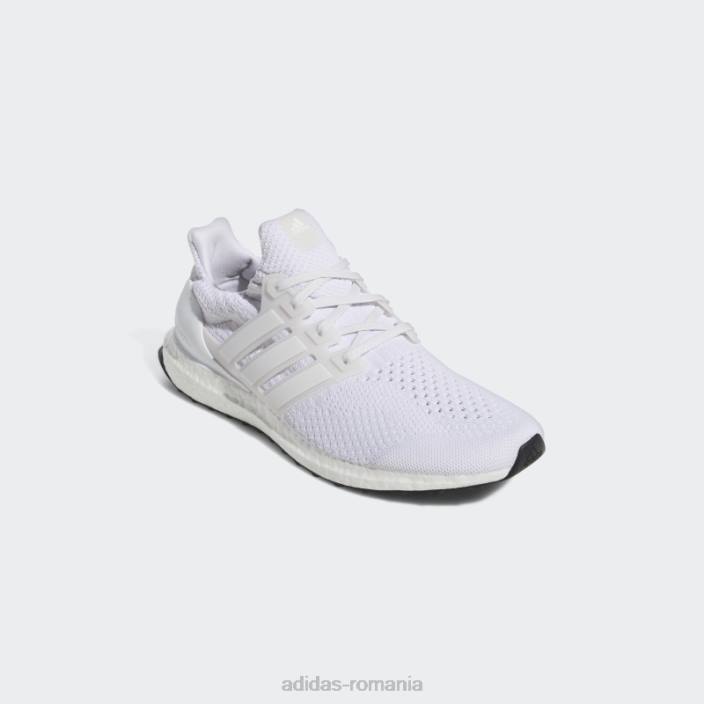 Adidas pantofi albi pentru alergare ultraboost 5 ADN adidas bărbați alb 2JBN3831