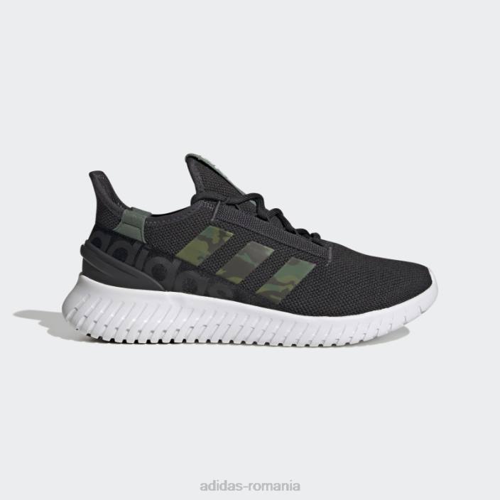 Adidas pantofi de alergare capturar 2.0 cloudfoam lifestyle negri bărbați oxid negru/verde 2JBN4675