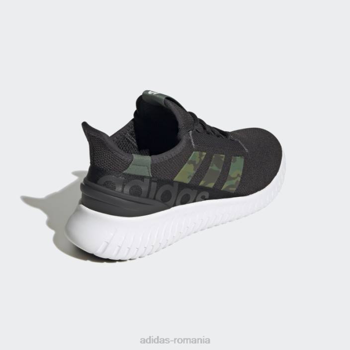 Adidas pantofi de alergare capturar 2.0 cloudfoam lifestyle negri bărbați oxid negru/verde 2JBN4675
