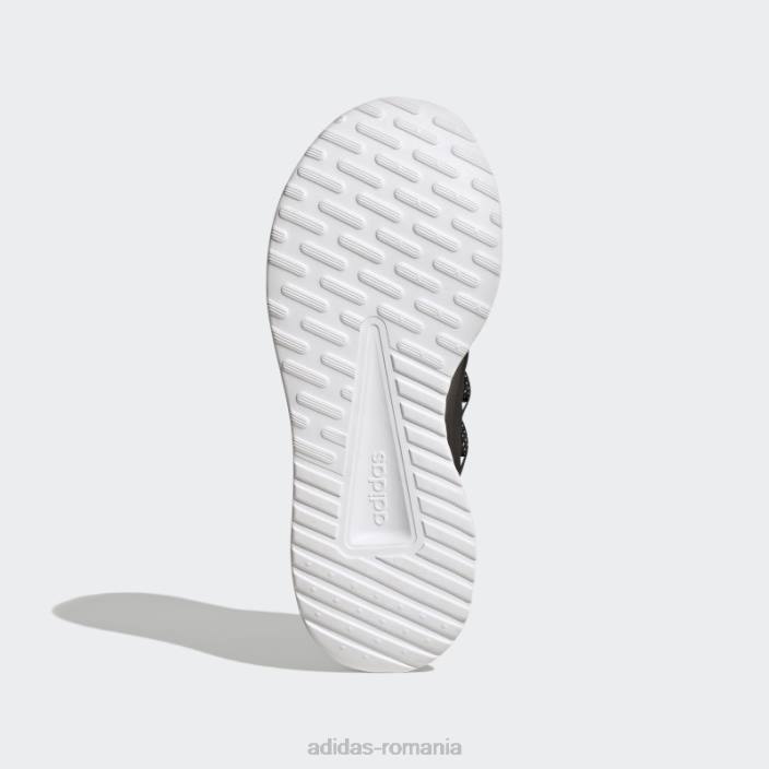 Adidas pantofi de alergare lite racer adapt 4 cloudfoam lifestyle alb bărbați alb negru 2JBN4436