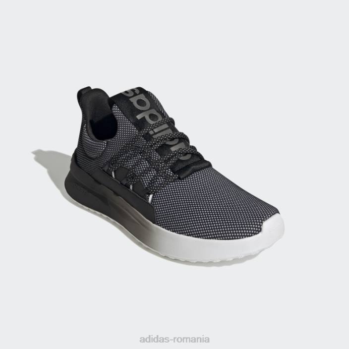 Adidas pantofi de alergare lite racer adapt 4 cloudfoam lifestyle alb bărbați alb negru 2JBN4436
