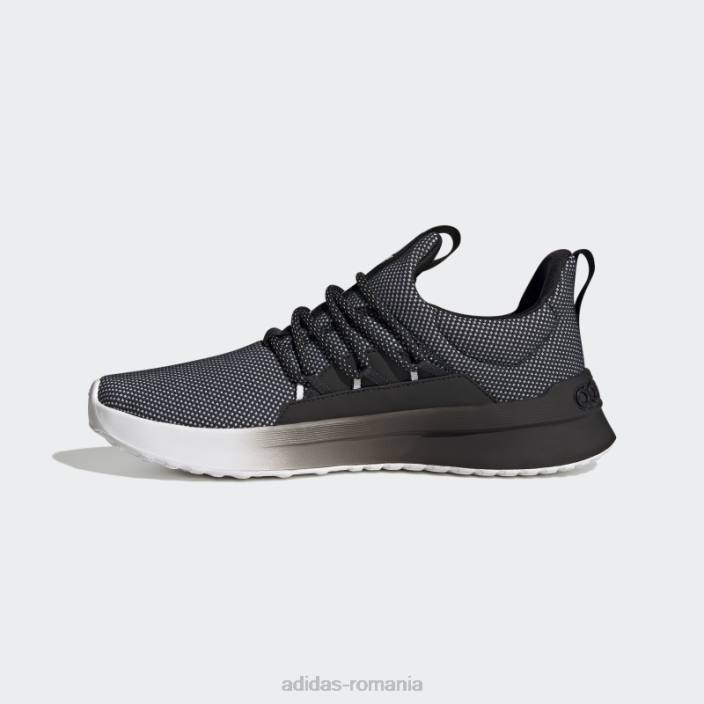 Adidas pantofi de alergare lite racer adapt 4 cloudfoam lifestyle alb bărbați alb negru 2JBN4436