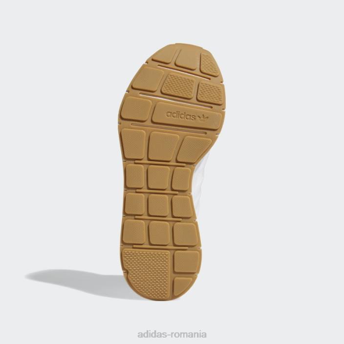 Adidas pantofi de alergat de gumă rapidă bărbați alb/gumă 2JBN32