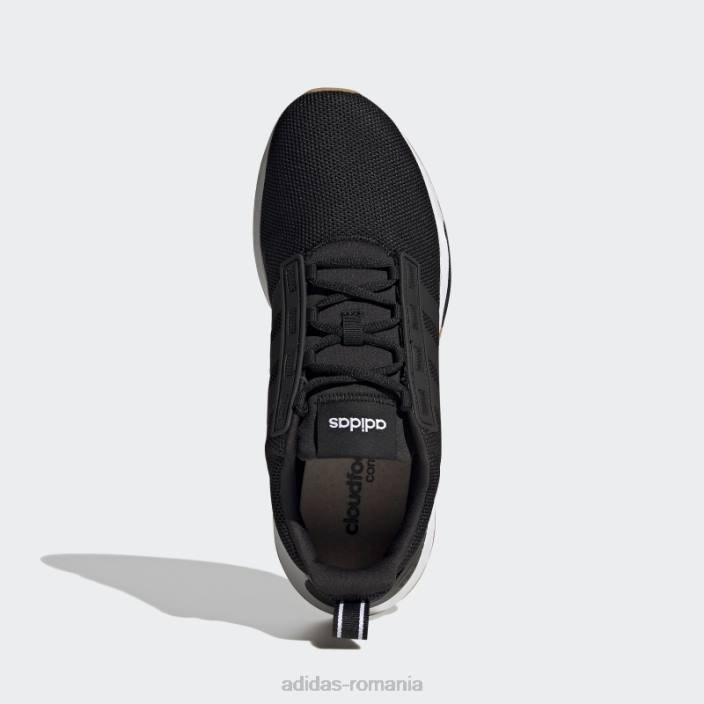 Adidas pantofi de gumă racer tr21 bărbați negru/gumă 2JBN3916