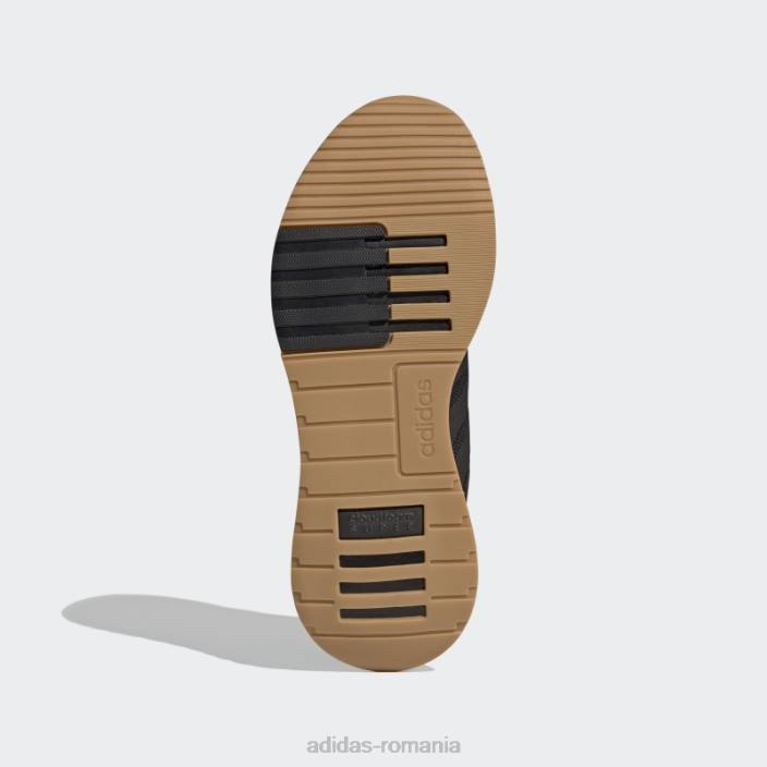 Adidas pantofi de gumă racer tr21 bărbați negru/gumă 2JBN3916
