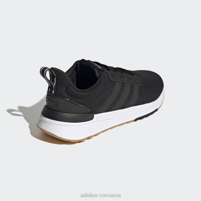 Adidas pantofi de gumă racer tr21 bărbați negru/gumă 2JBN3916