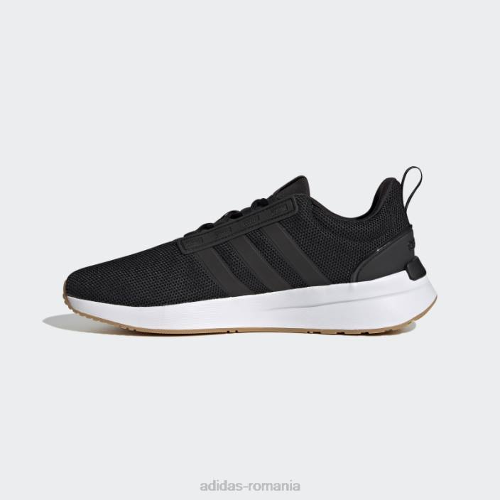Adidas pantofi de gumă racer tr21 bărbați negru/gumă 2JBN3916