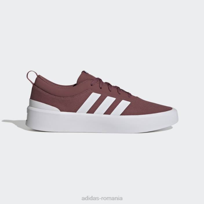 Adidas pantofi de skateboard adidas futurevulc de culoare burgundy bărbați visiniu/alb 2JBN729