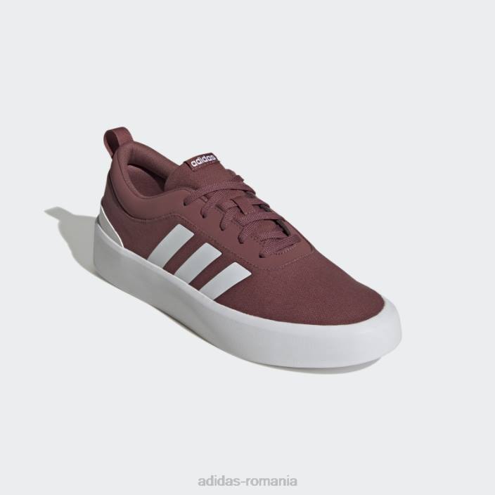 Adidas pantofi de skateboard adidas futurevulc de culoare burgundy bărbați visiniu/alb 2JBN729