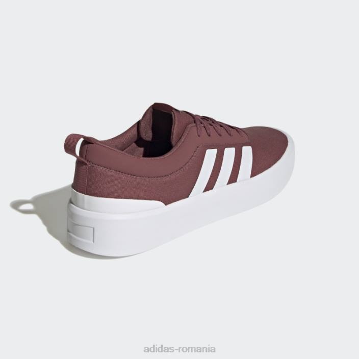 Adidas pantofi de skateboard adidas futurevulc de culoare burgundy bărbați visiniu/alb 2JBN729