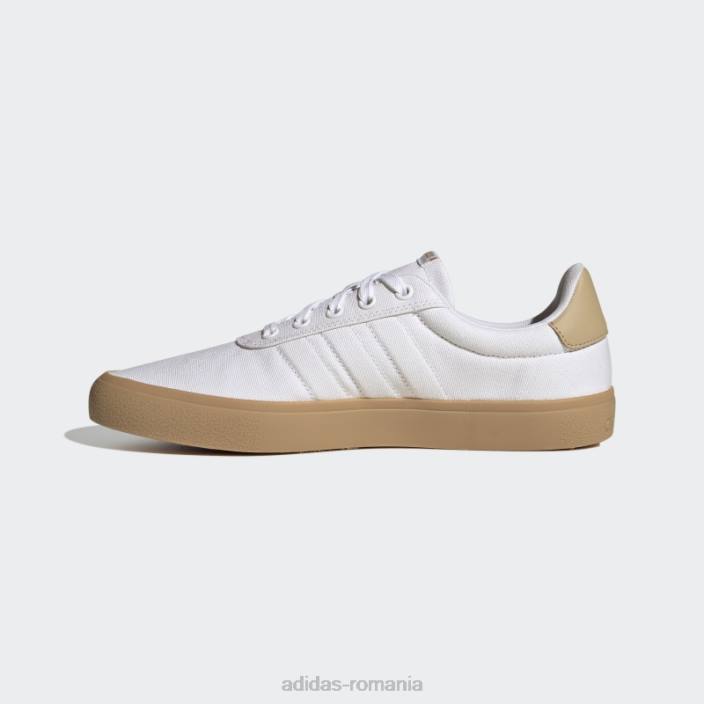 Adidas pantofi de skateboard vulc raid3r alb bărbați alb/bej 2JBN4022