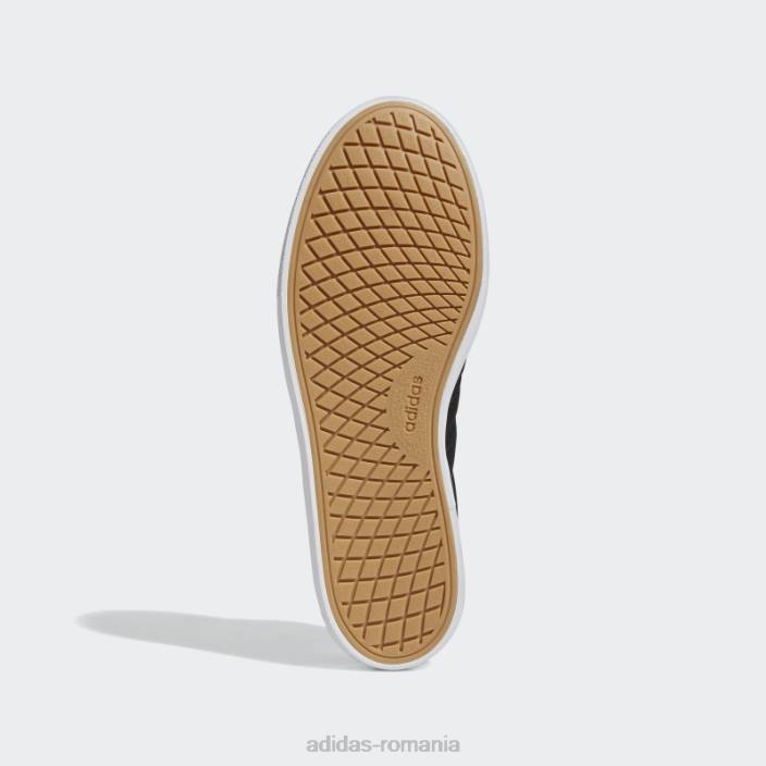 Adidas pantofi de skateboard vulc raid3r negri bărbați alb negru 2JBN4373