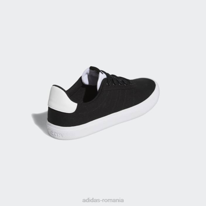 Adidas pantofi de skateboard vulc raid3r negri bărbați alb negru 2JBN4373