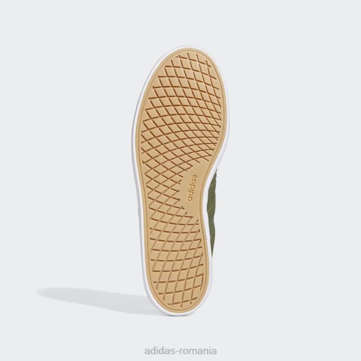 Adidas pantofi de skateboard vulc raid3r olive bărbați măsliniu/alb 2JBN4460