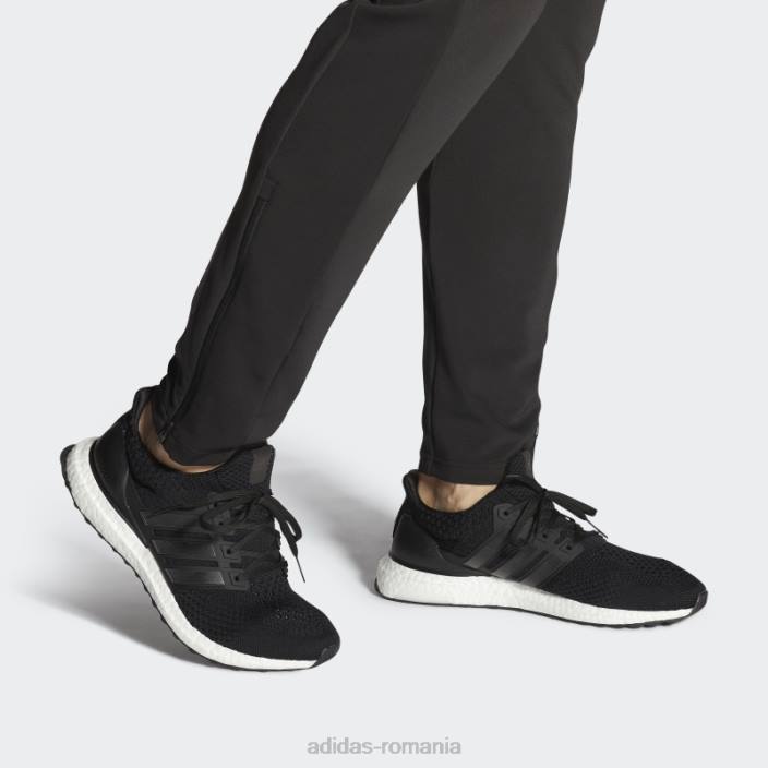 Adidas pantofi de viață pentru alergare ultraboost 5 dna negri bărbați negru/verde fascicul 2JBN55