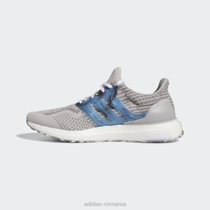 Adidas pantofi gri ultraboost dna running sportswear lifestyle bărbați gri/albastru/negru 2JBN4361