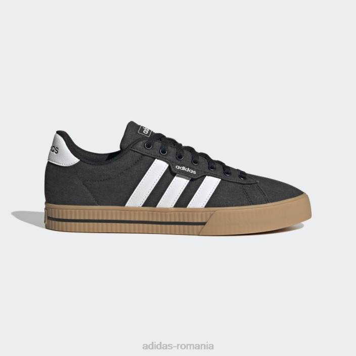 Adidas pantofi gum daily 3.0 bărbați negru/alb/gumă 2JBN4716