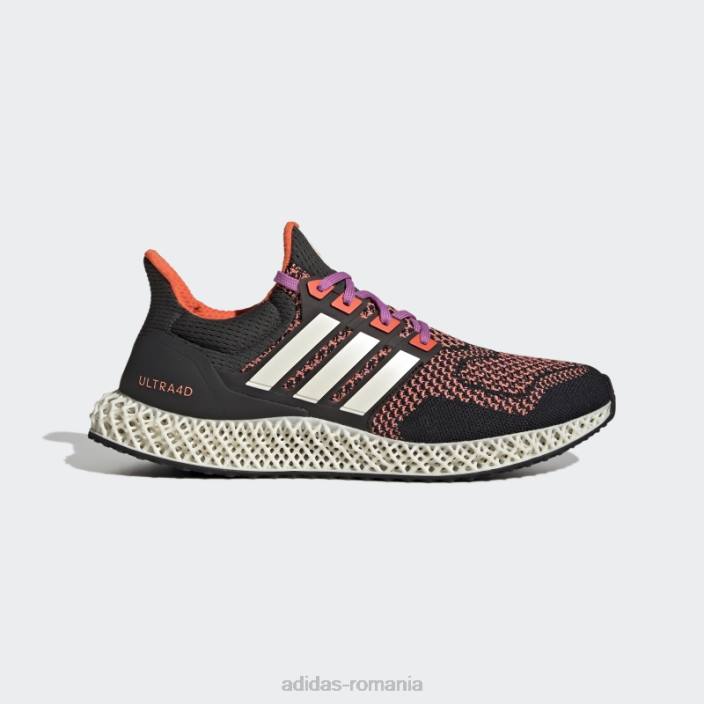 Adidas pantofi liliac ultra 4d bărbați negru/zero metalic/liliac 2JBN4352