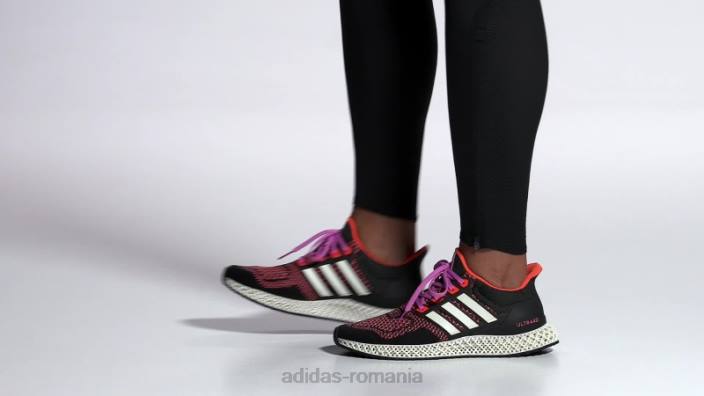 Adidas pantofi liliac ultra 4d bărbați negru/zero metalic/liliac 2JBN4352