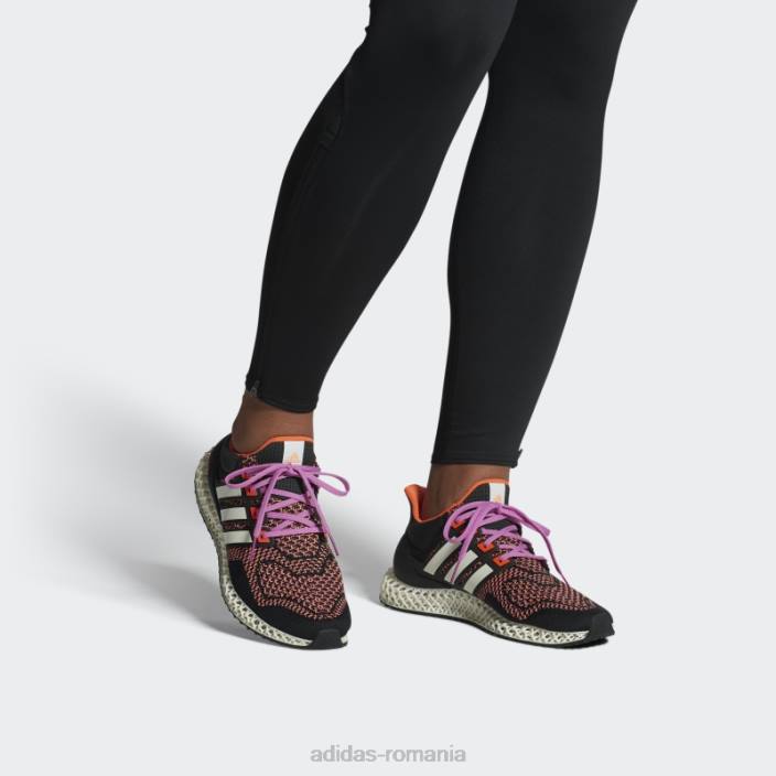 Adidas pantofi liliac ultra 4d bărbați negru/zero metalic/liliac 2JBN4352