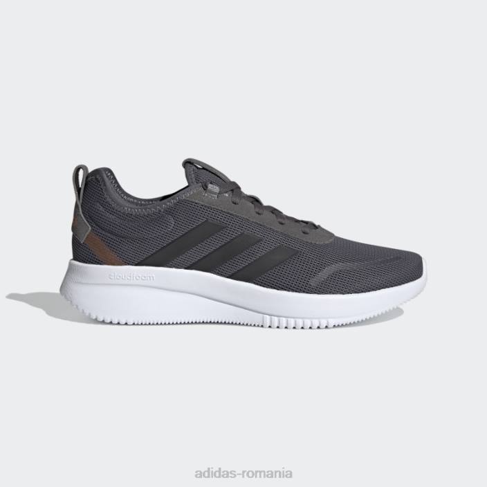 Adidas pantofi lite racer rebold gri bărbați gri/negru/portocaliu 2JBN446