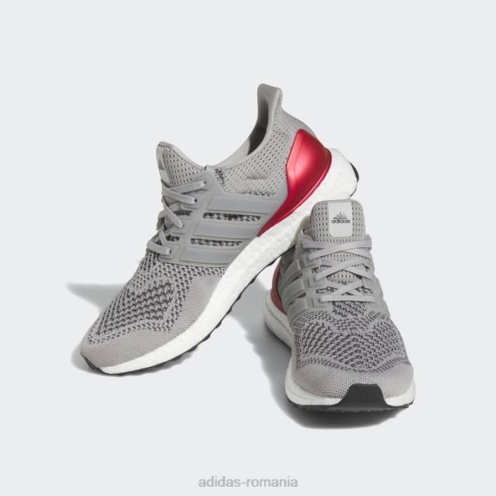 Adidas pantofi mgh solid gri ultraboost 1.0 bărbați mgh solid gri/stacojiu 2JBN4193