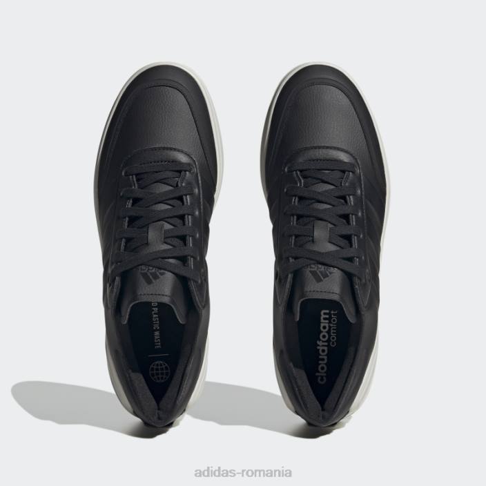 Adidas pantofi negri de renaștere a curții bărbați gri inchis 2JBN4198