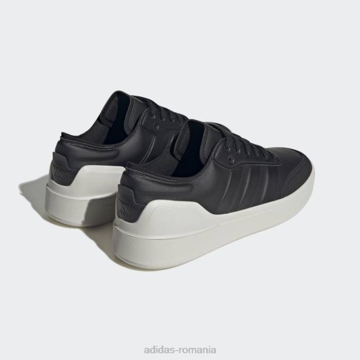 Adidas pantofi negri de renaștere a curții bărbați gri inchis 2JBN4198