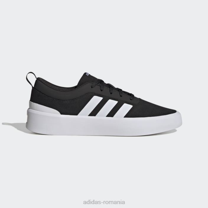 Adidas pantofi negri futurevulc lifestyle skateboarding bărbați alb negru 2JBN4073