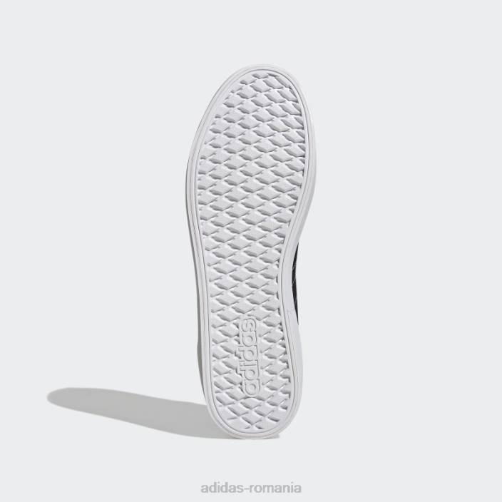 Adidas pantofi negri futurevulc lifestyle skateboarding bărbați alb negru 2JBN4073