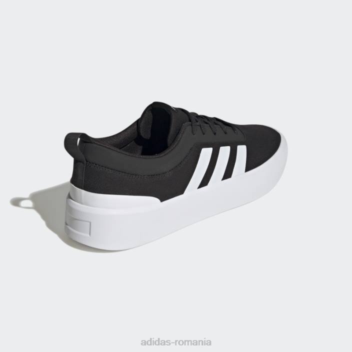 Adidas pantofi negri futurevulc lifestyle skateboarding bărbați alb negru 2JBN4073