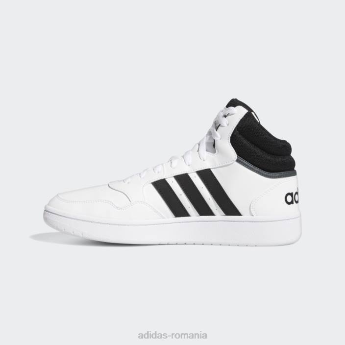 Adidas pantofi negri hoops 3.0 mid classic vintage adidas bărbați alb negru 2JBN4407