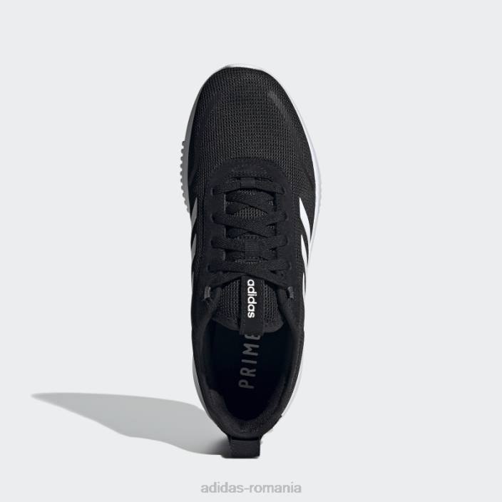 Adidas pantofi negri lite racer rebold bărbați alb negru 2JBN551